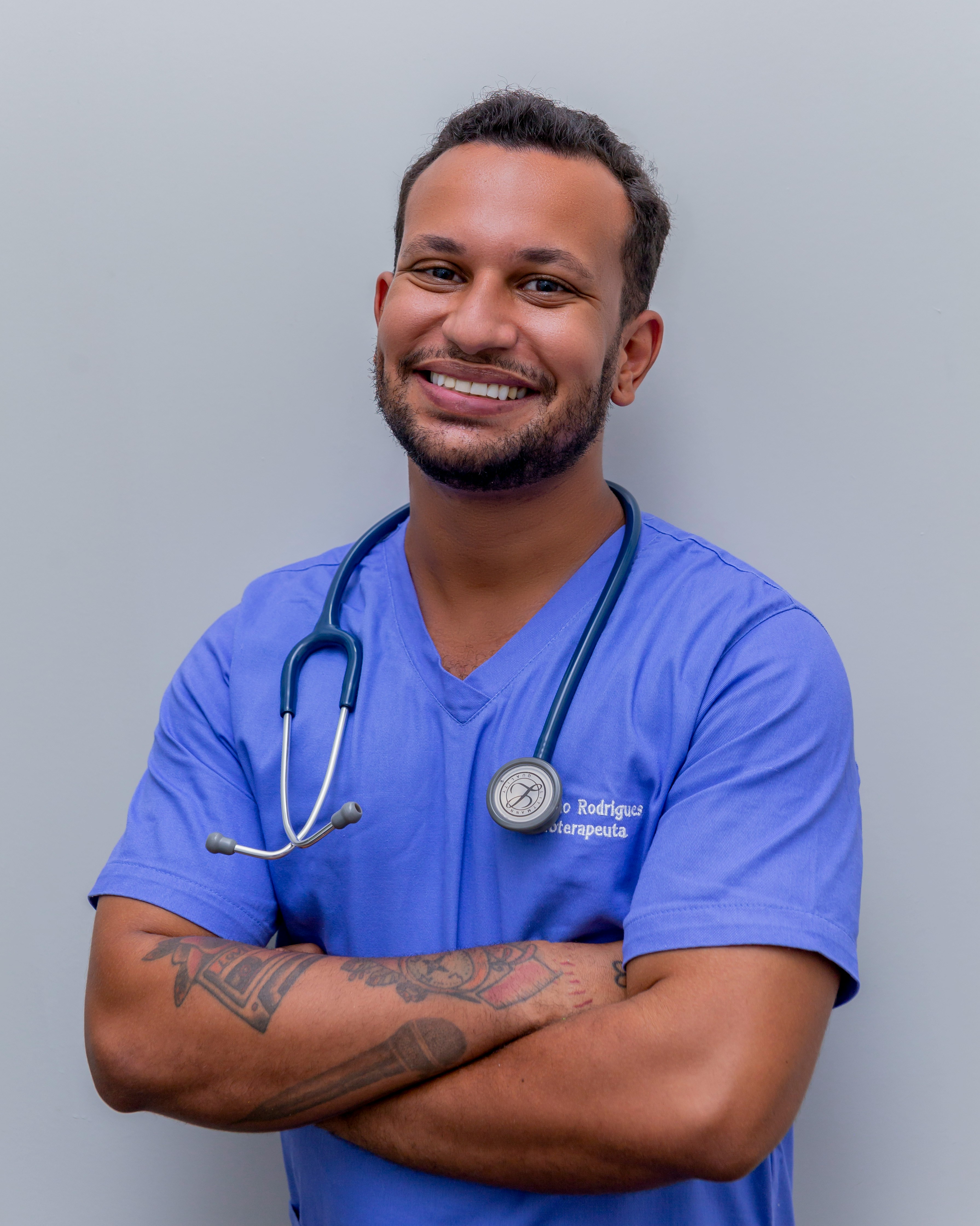 Healthcare student in clinical training